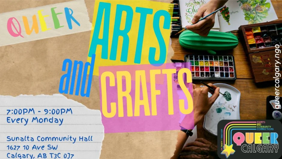 Queer Arts and Crafts Night with Queer Calgary