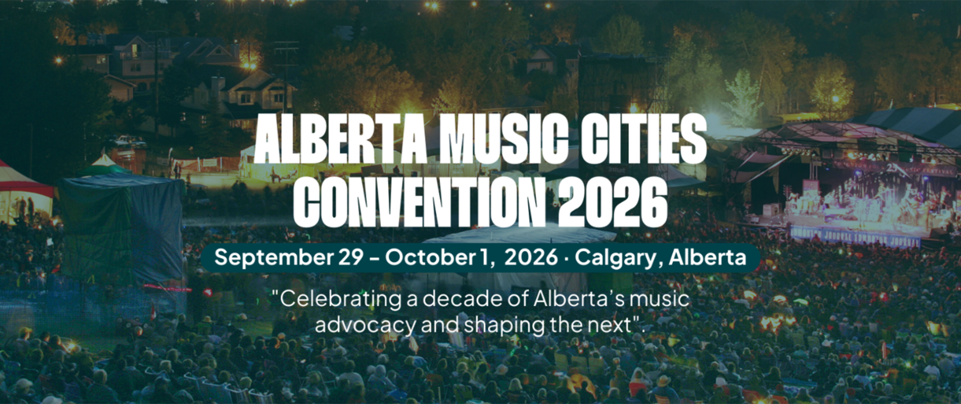 Alberta Music Cities Convention 2026