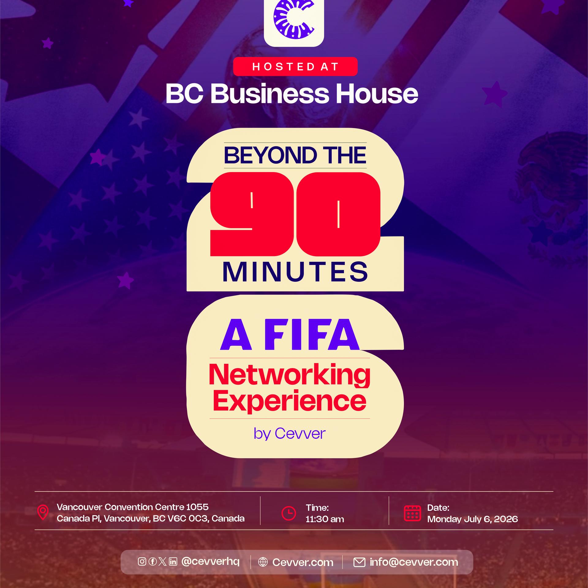 Beyond The 90 Minutes(A Fifa Networking Experience By Cevver)