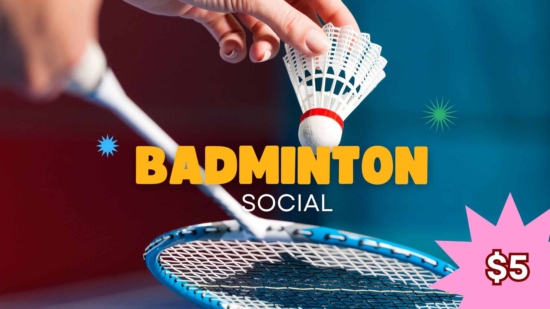 Badminton Social at Sir James Douglas School Gym