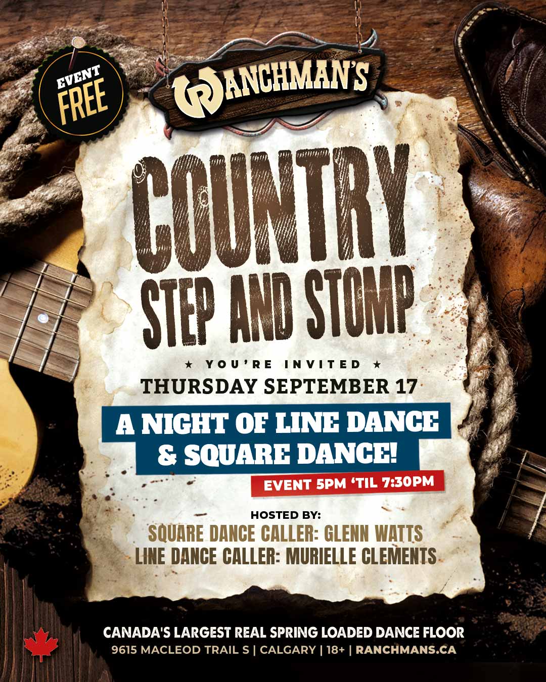Country Step and Stomp