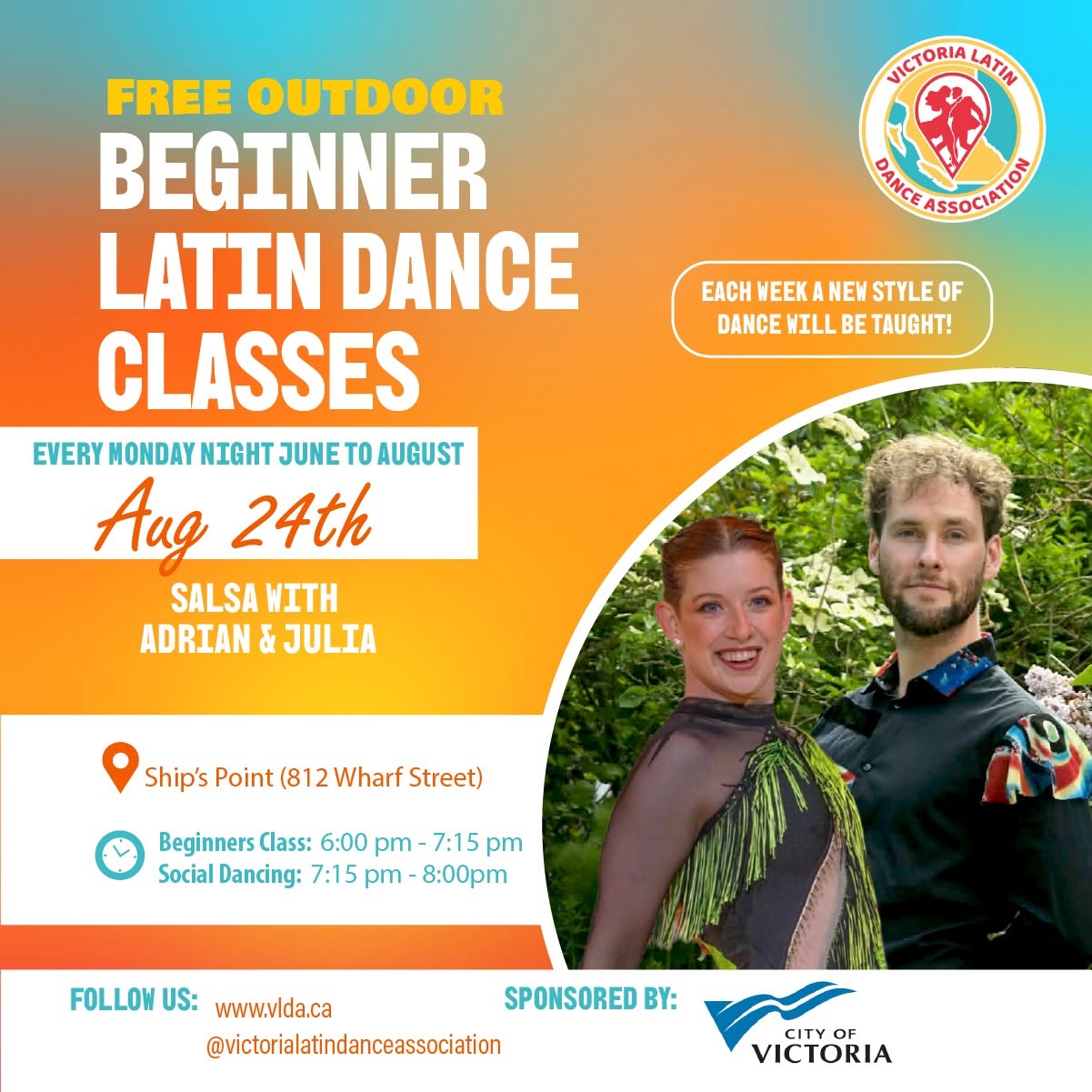 Free Beginner Salsa Class and Social