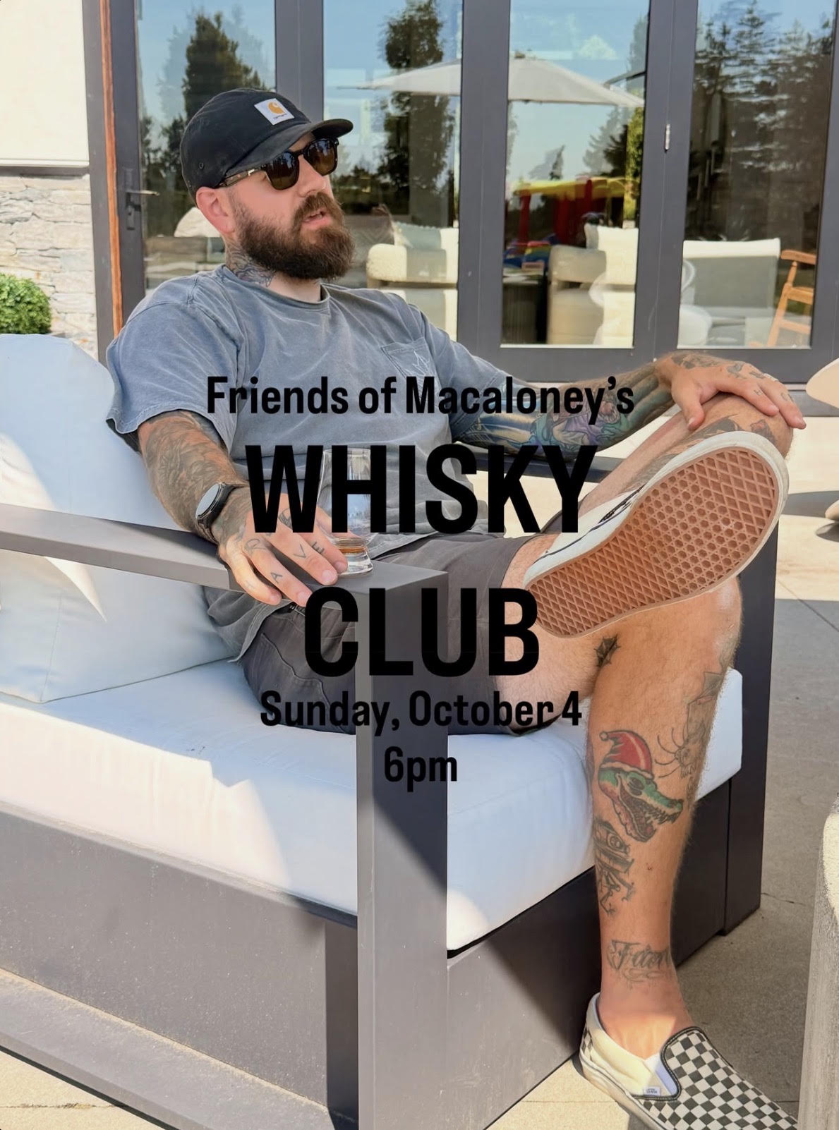 Friends of Macaloneys Whisky Club: No Assholes