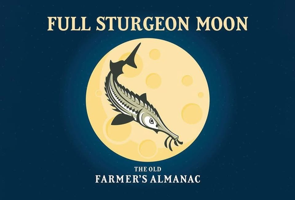 Full Sturgeon Moon Circle & Beachdance