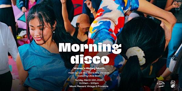 Morning Disco 16: DJs Bles-sed B2B Niña Mendoza at Mount Pleasant Vintage & Provisions Vancouver