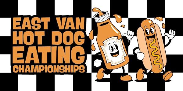 EAST VAN HOTDOG EATING CHAMPIONSHIP at Royal Canadian Legion Branch 179 Vancouver