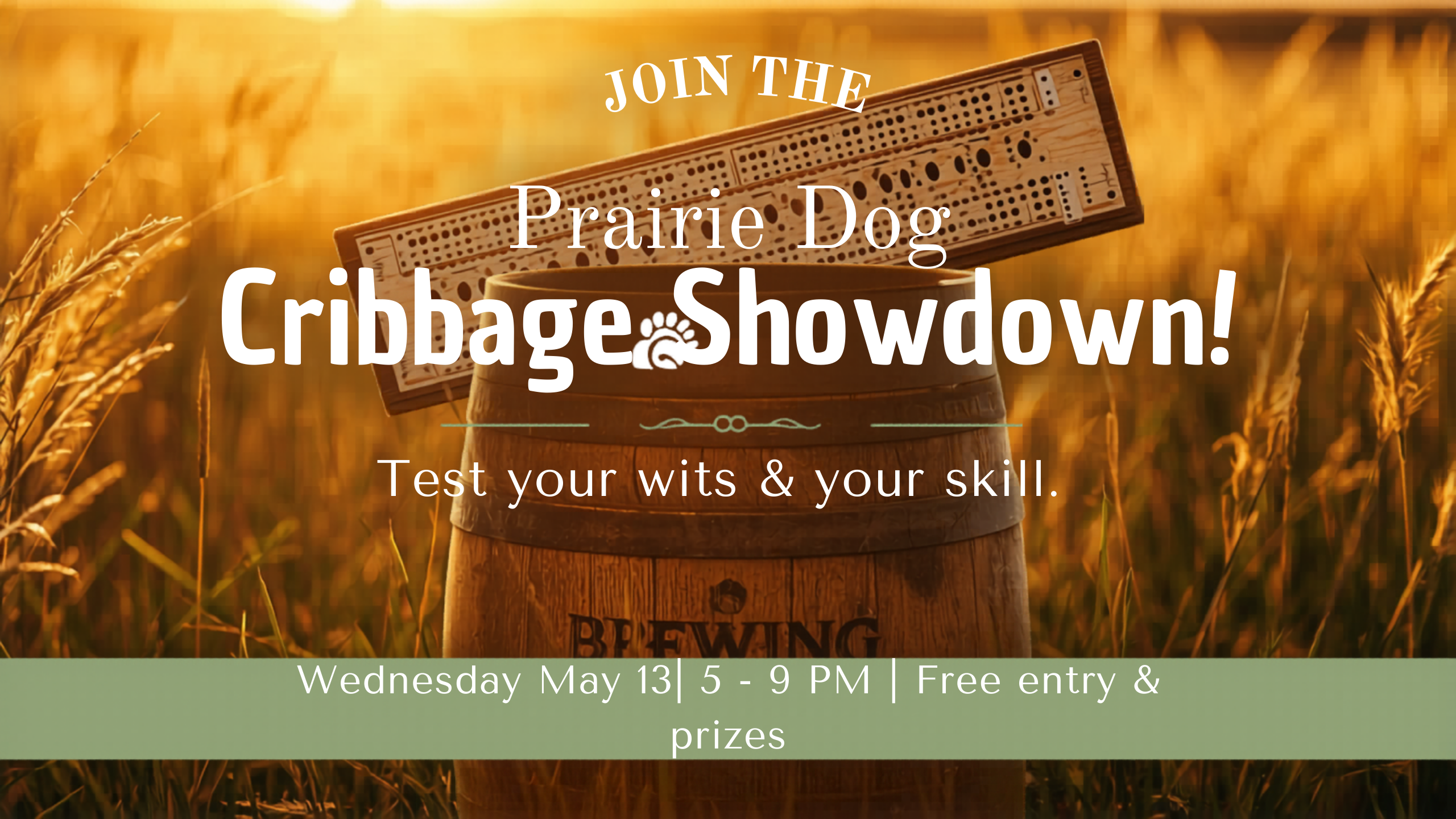 Prairie Dog Cribbage Showdown