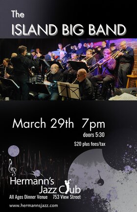 The Island Big Band at Hermann's Jazz Club