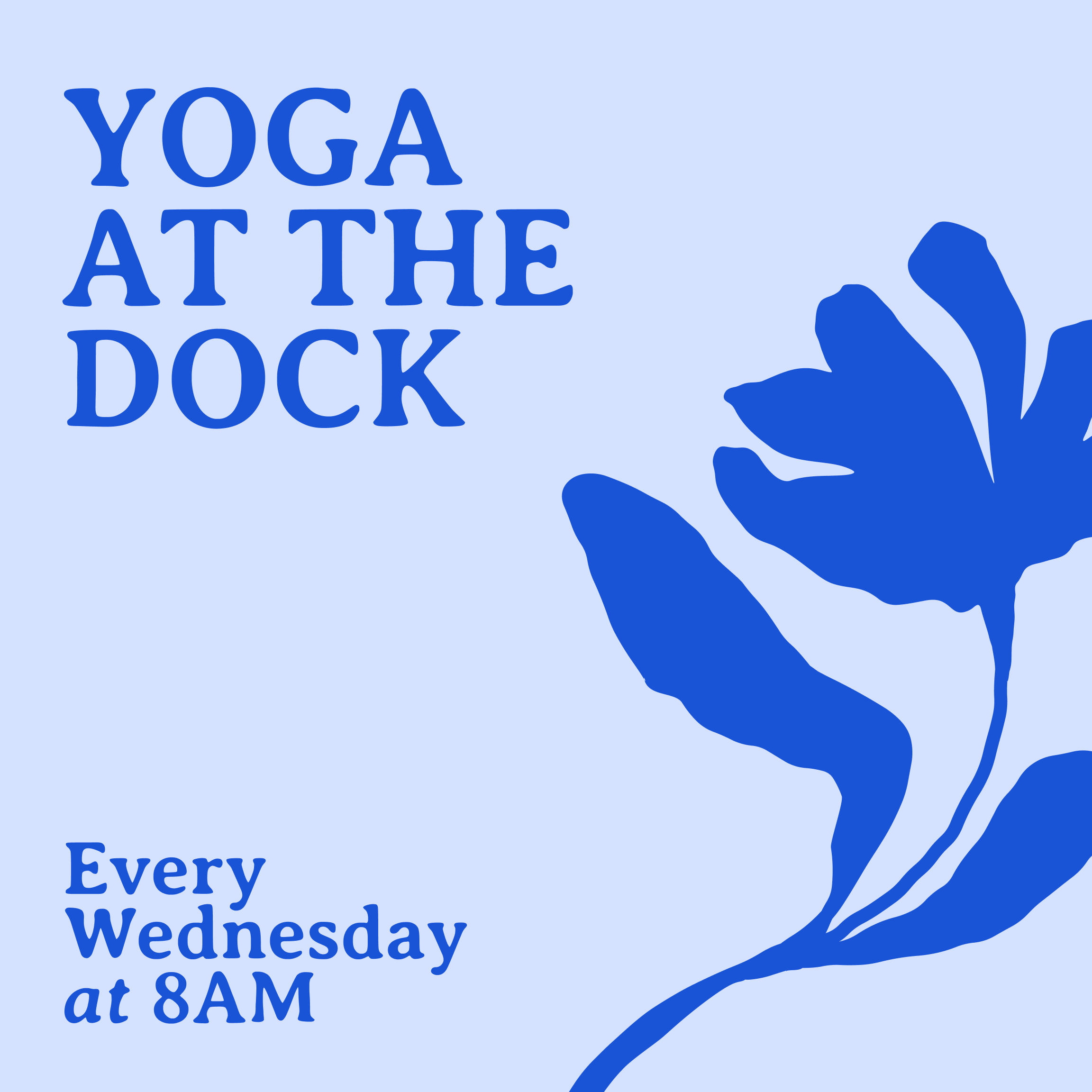 Morning Yoga at Banfield Dock