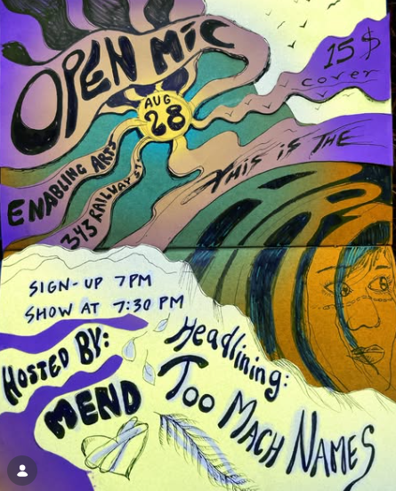 Enabling Arts Open Mic