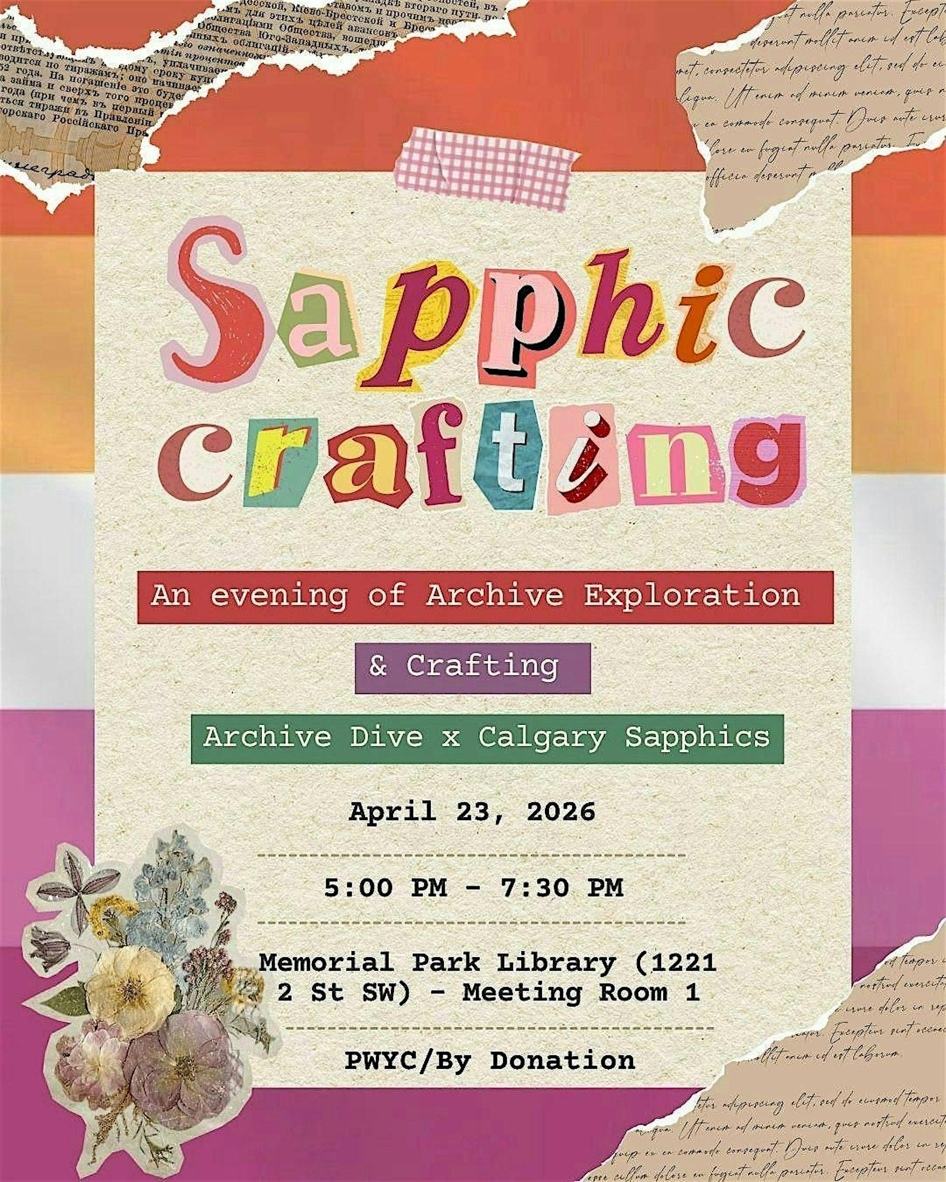 Sapphic Crafting with Archive Dive