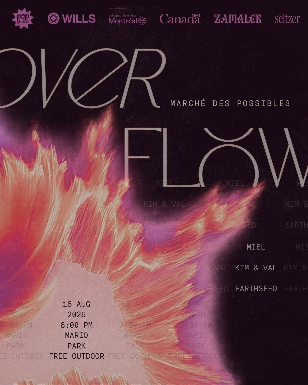 Overflow: Earthseed + Kim Zombik & Valerie Lacombe + Miel