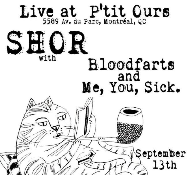 Shor With Bloodfarts And Me, You, Sick.