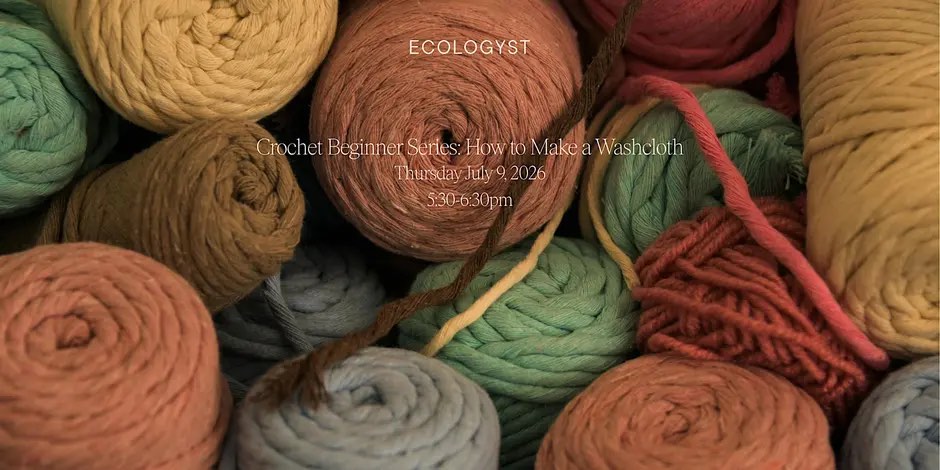 Crochet Beginner Series: How to Make a Washcloth