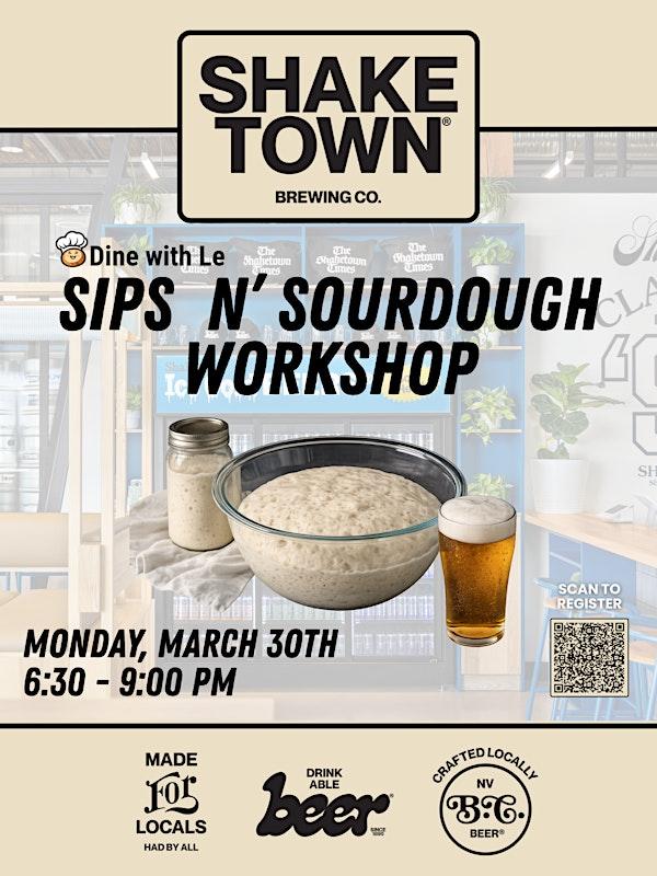 Sips n' Sourdough at Shaketown Brewing North Vancouver