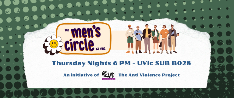Men's Circle at UVic Student Union BUilding Room B028