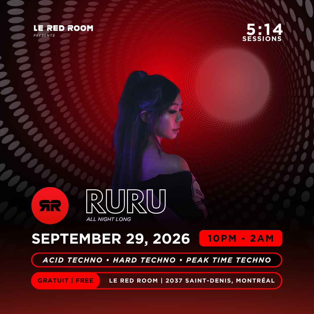 5:14 Sessions w/ RURU (All Night Long – Free)