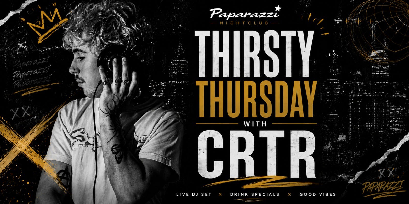 Thirsty Thursdays With Dj Crtr