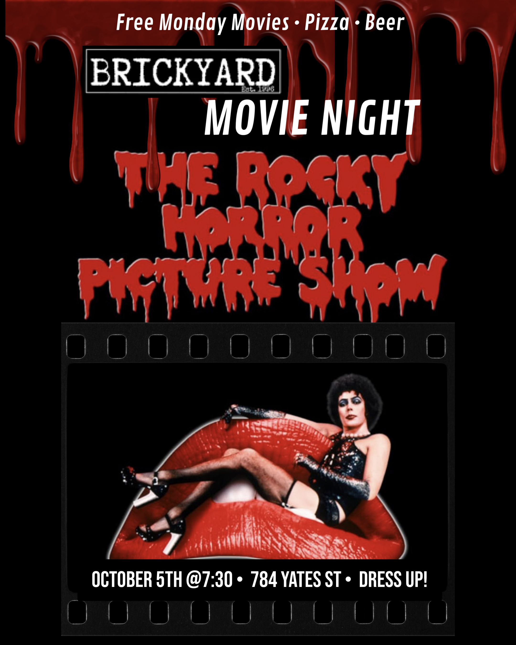 Brickyard Rocky Horror Movie Night