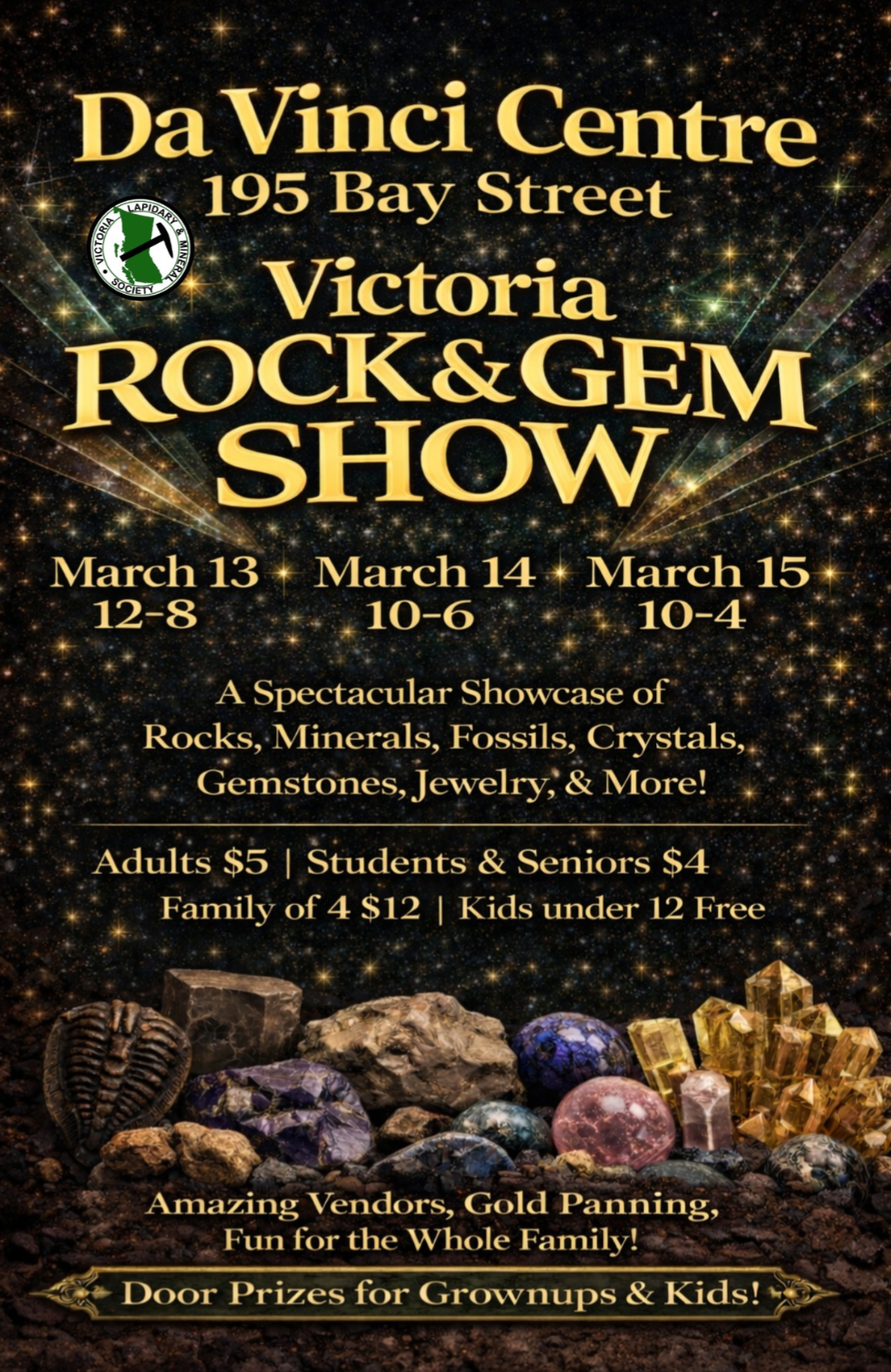 Profile picture of Victoria Lapidary & Mineral Society , event host