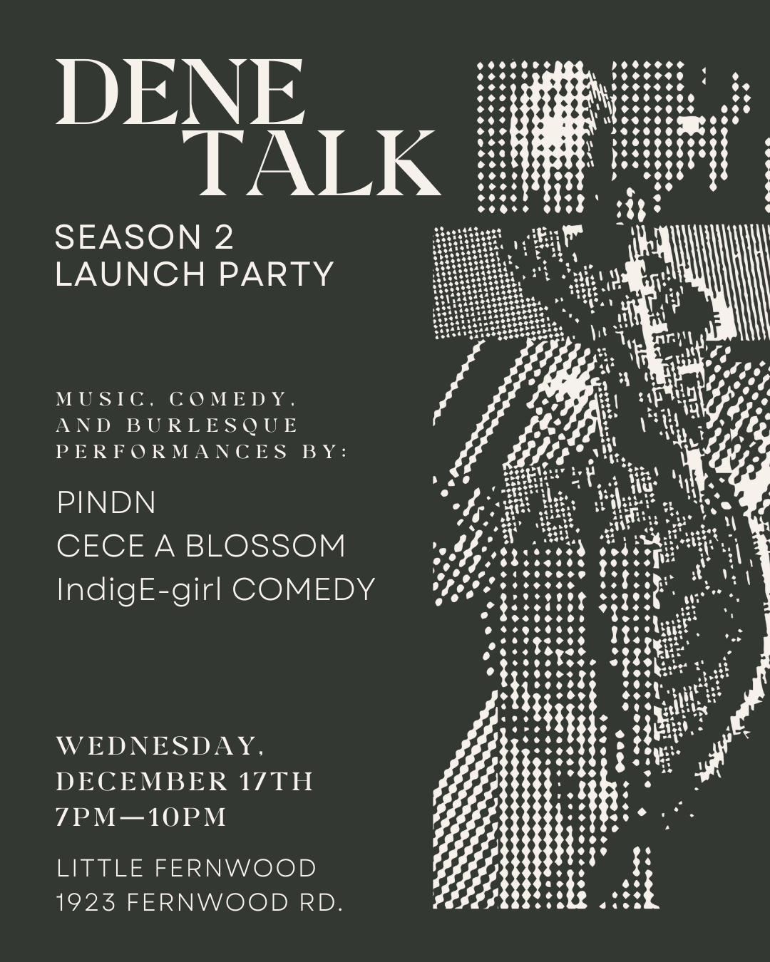 Dene Talk Season Two Launch Party at Paul Phillips Hall