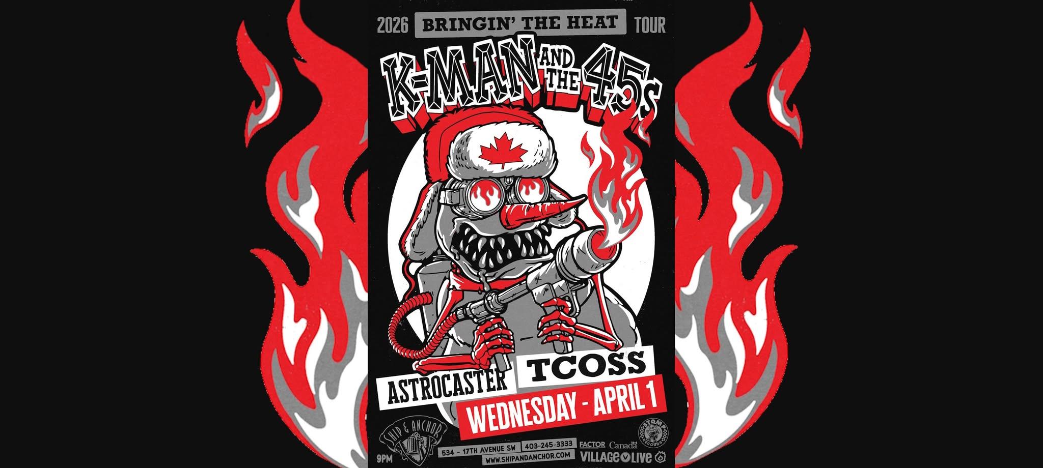 K-MAN AND THE 45s - ASTROCASTER