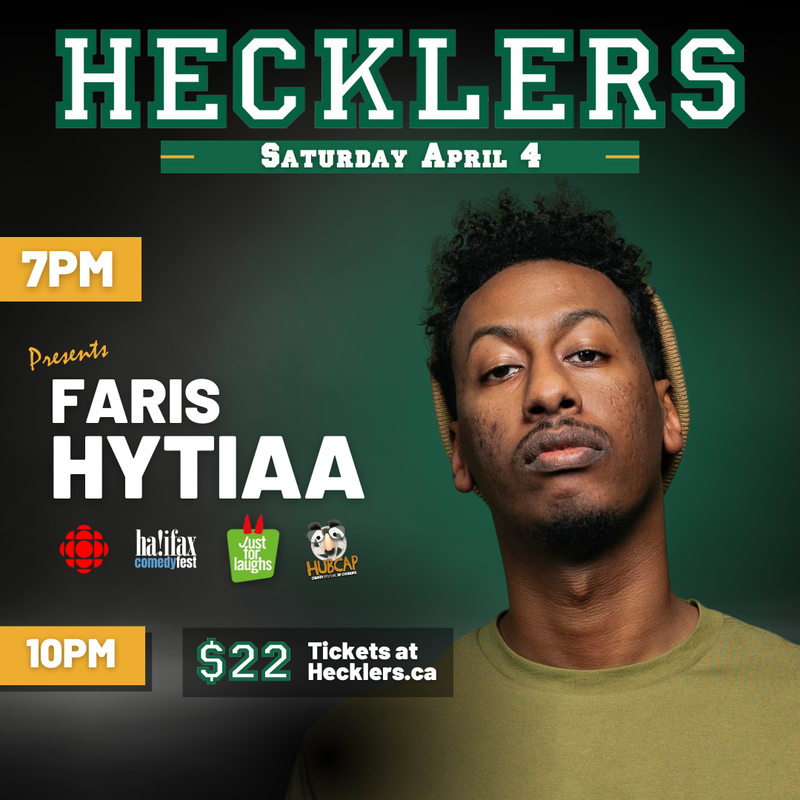Hecklers Presents: Faris Hytiaa at Hecklers Bar & Grill