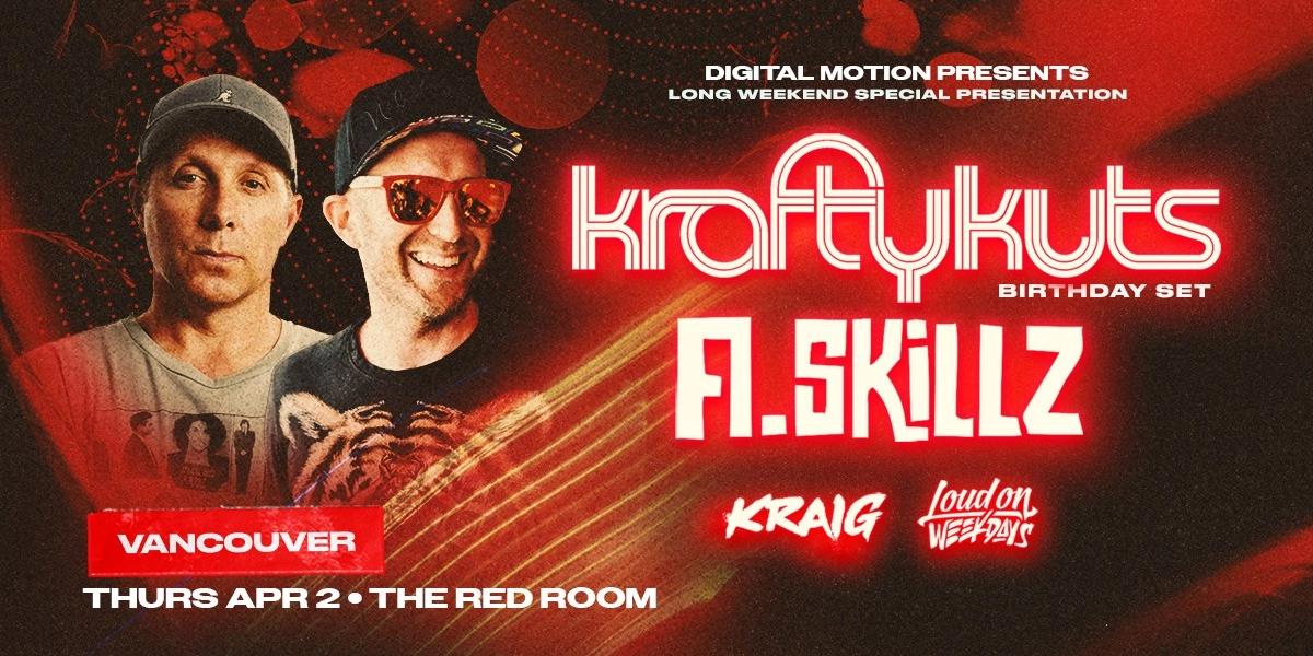 Krafty Kuts & A.Skillz at The Red Room at The Red Room
