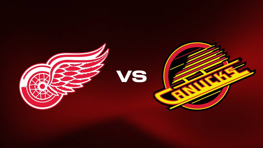 Detroit Red Wings at Vancouver Canucks at Rogers Arean