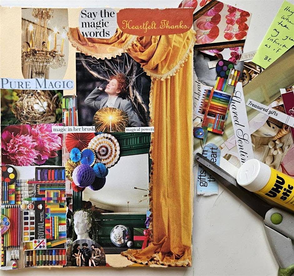 Art for Wellness: New Year, Fresh Start Vision Boards at Carr House, 207 Government Street, Victoria