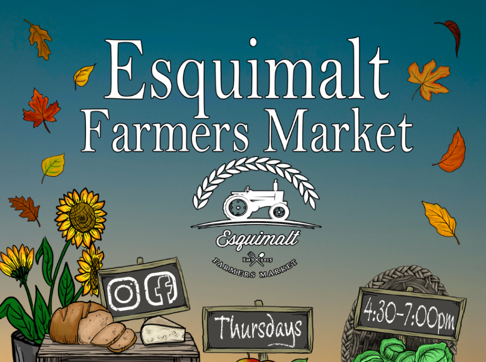 Esquimalt Farmers Market's Fall Indoor Season at Esquimalt Recreation Centre