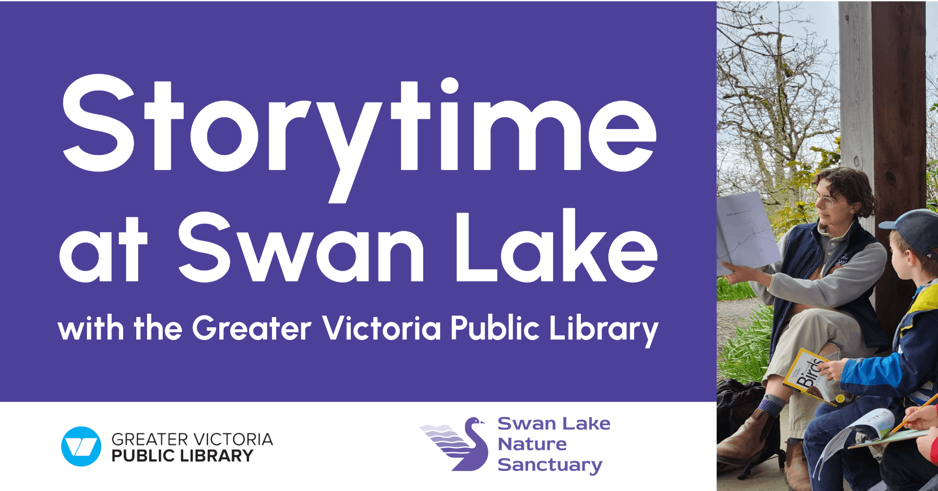 Storytime at Swan Lake with GVPL