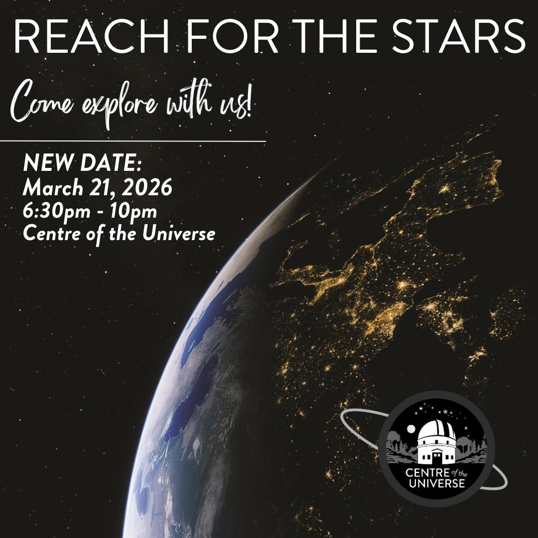 Reach for the Stars at Centre of the Univers, 5071 W. Saanich Rd.