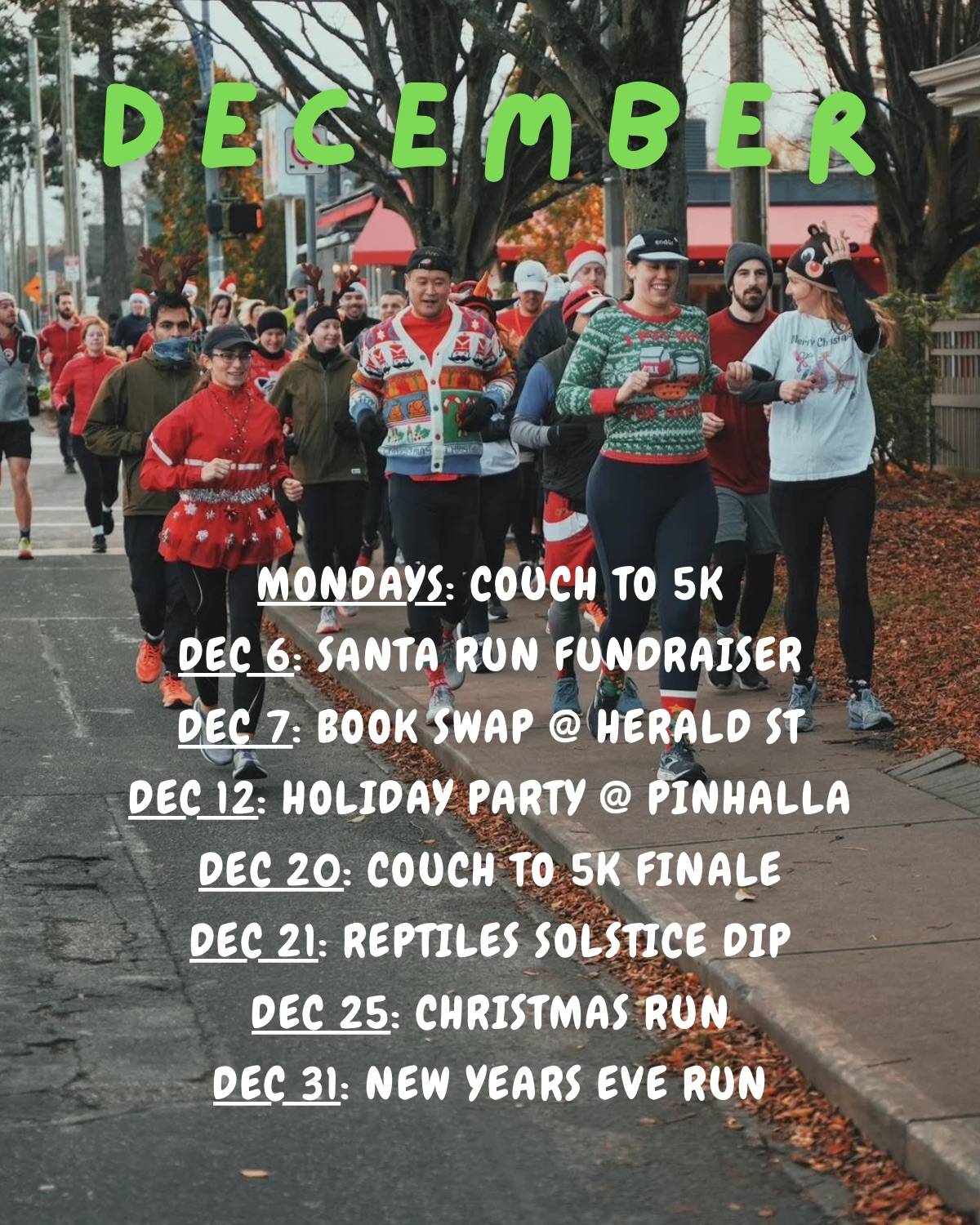 FSRC December Events at Victoria