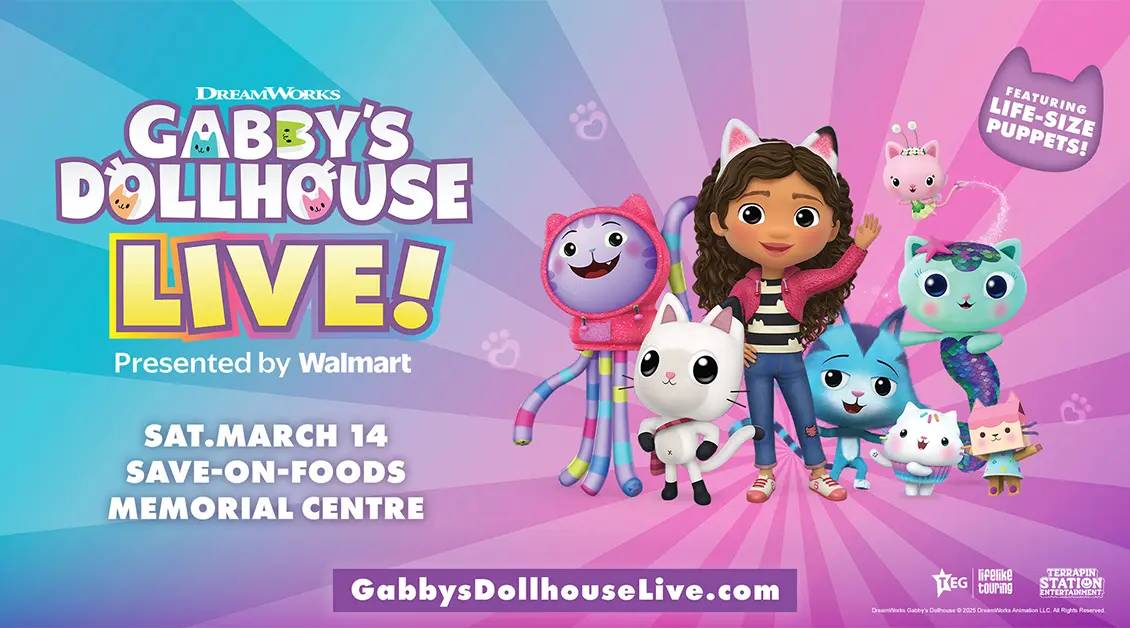 Gabby's Dollhouse Live! at Save-On-Foods Memorial Centre
