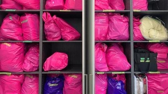 Packing Client Requests / Care Packages