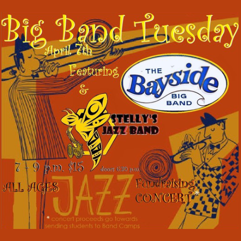 Big Band Tuesday- All Ages at The Coda