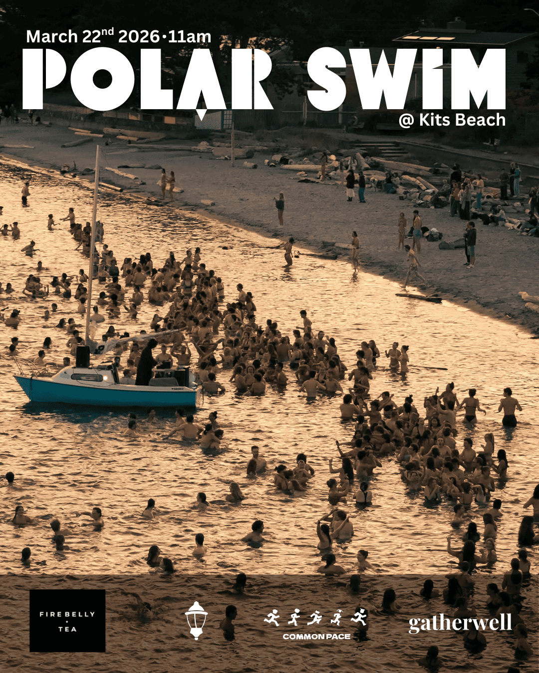 Polar Swim at Kits Beach