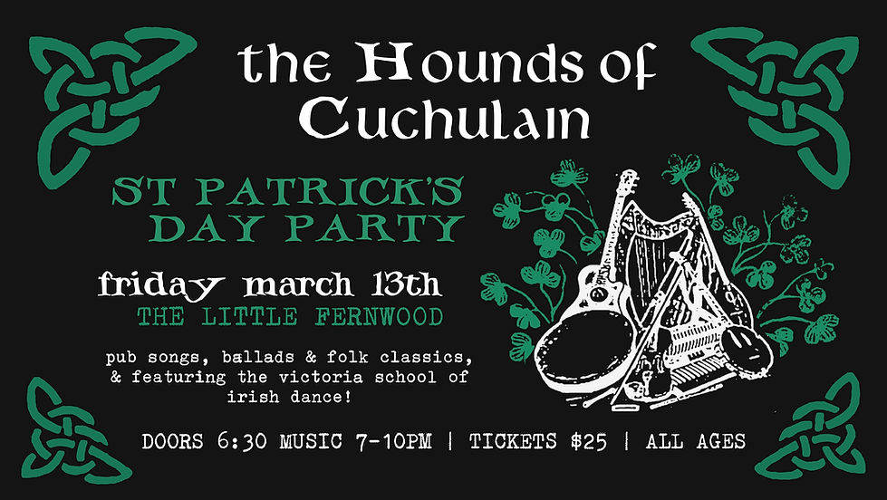 St Patrick's Party at the Little Fernwood at Little Fernwood
