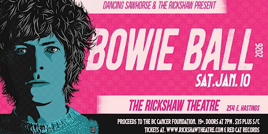 Bowie Ball 2026 at Rickshaw Theatre