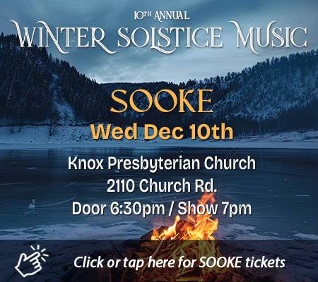 Sooke - Winter Solstice Music Celebration at  Sooke – Knox Presbyterian Church, 2110 Church Rd.