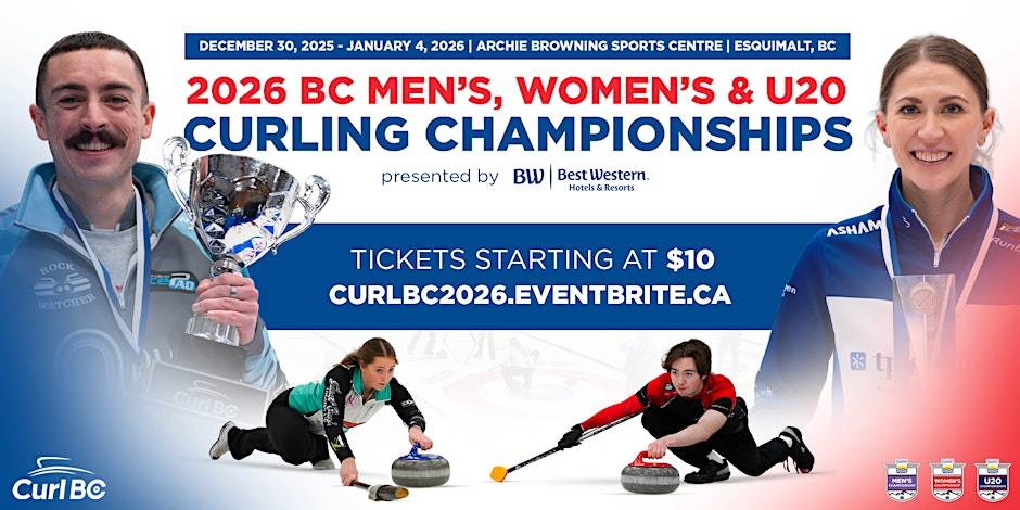 2026 BC Men's, Women's & U20 Curling Championships at Archie Browning Sports Centre