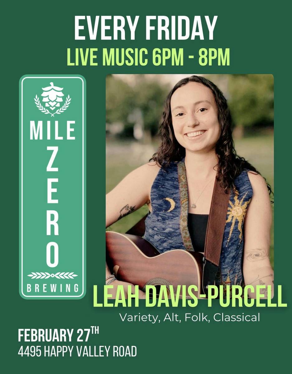Friday Night Music @ Mile Zero Brewing with Leah Davis-Purcell