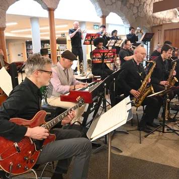 VANCOUVER JAZZ ORCHESTRA MEETS BRIAN CHARETTE - CD RELEASE at Frankies Jazz Club