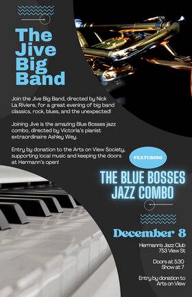 The Jive Big Band and the Blue Bosses at 753 View St, Victoria