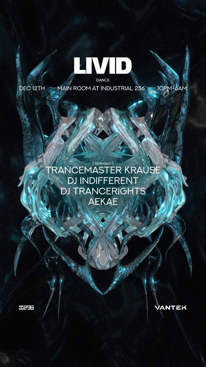 VID DANCE presents Trancemaster Krause (Germany) at Industrial 236
