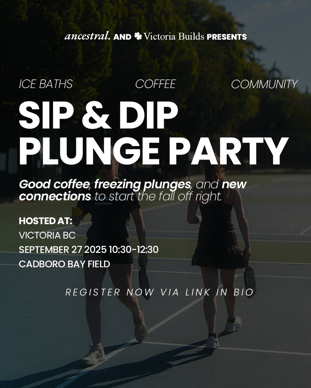 Sip & Dip Plunge Party at Cadboro