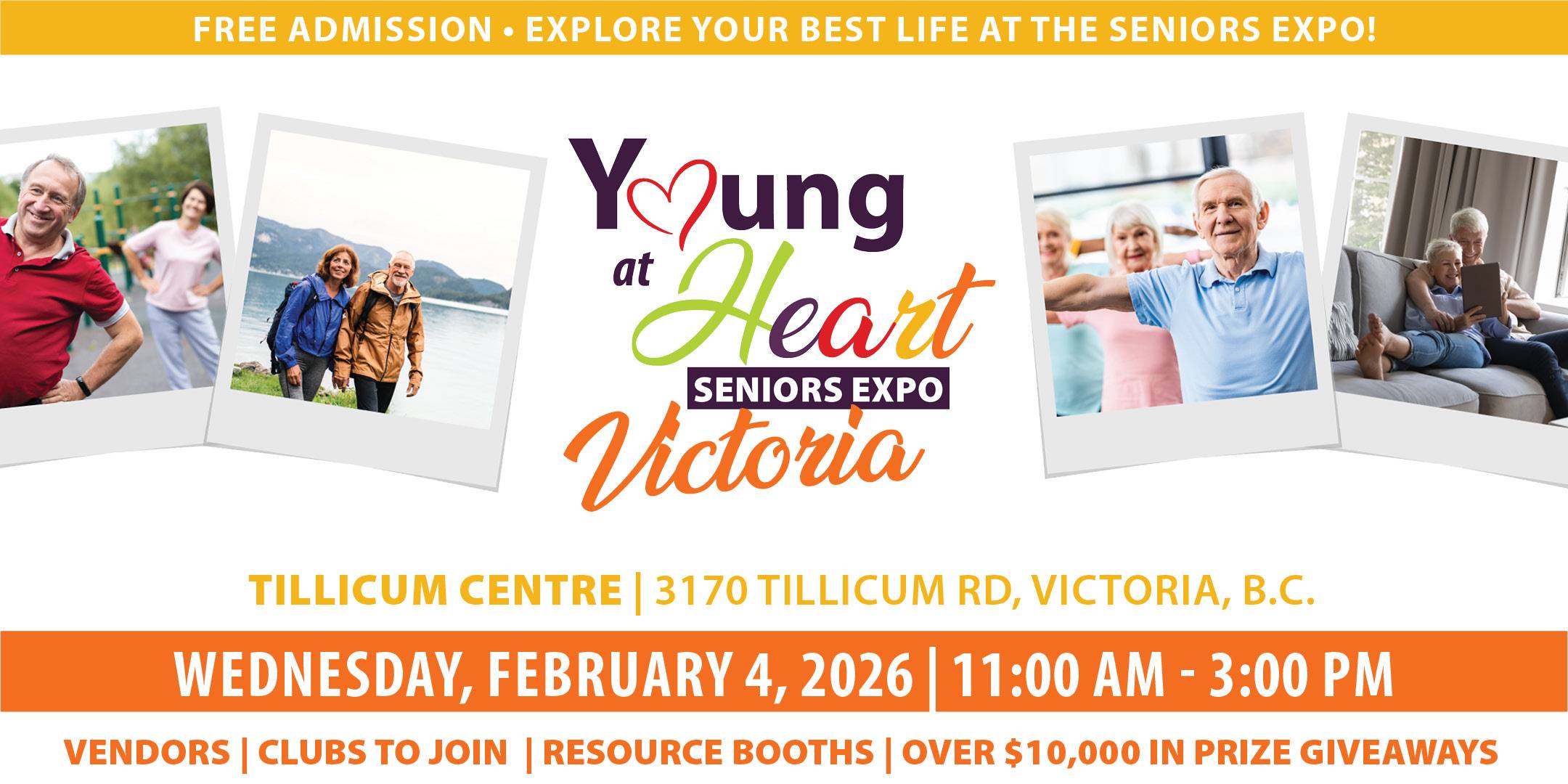 FREE Victoria Young at Heart Seniors Expo 2026