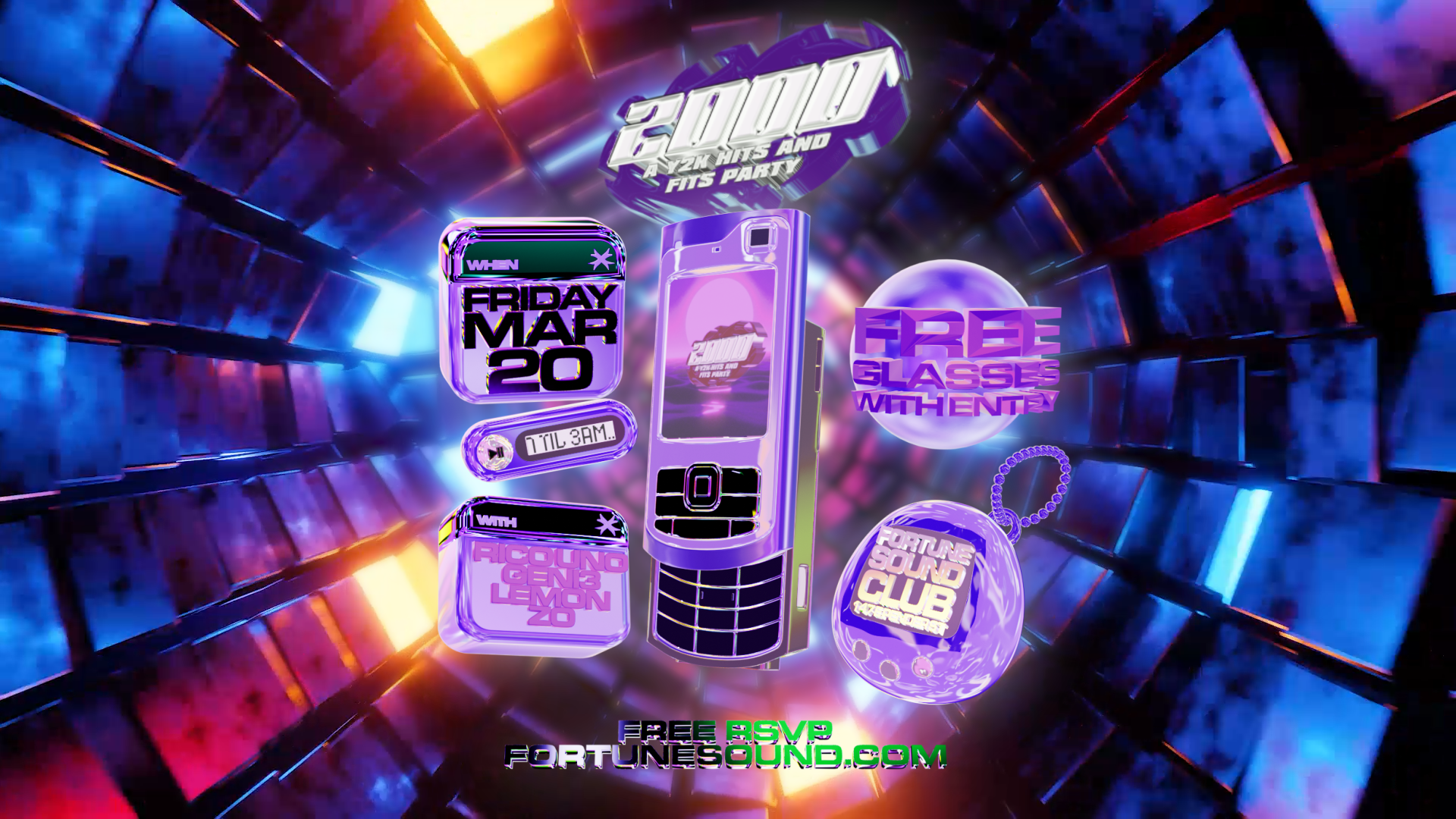 2000: Y2K HITS AND FITS AT HAPPY ENDING FRIDAYS at Fortune Sound Club
147 East Pender Street
Vancouver