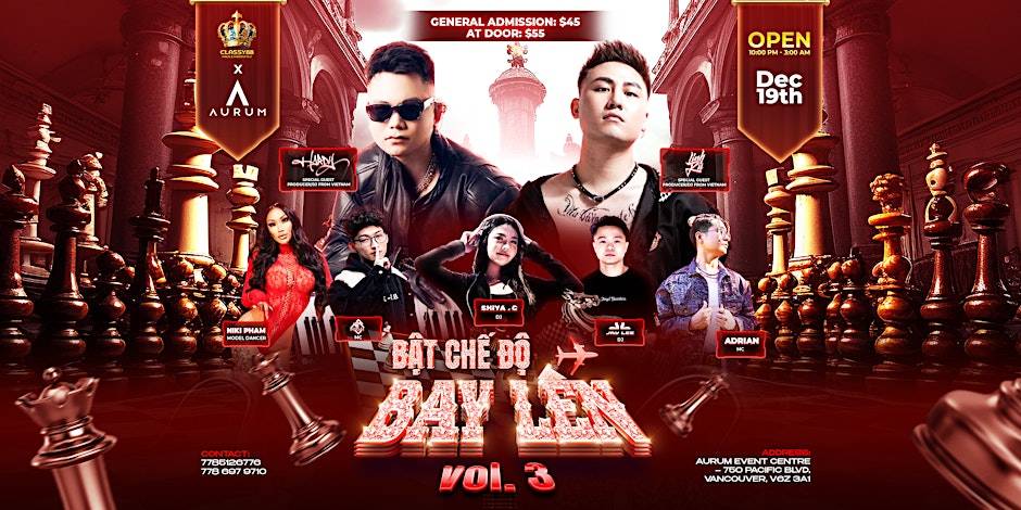 Vinahouse And TECHNO at Aurum Event Centre